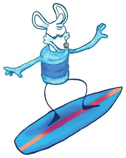 Surfboard Sippy